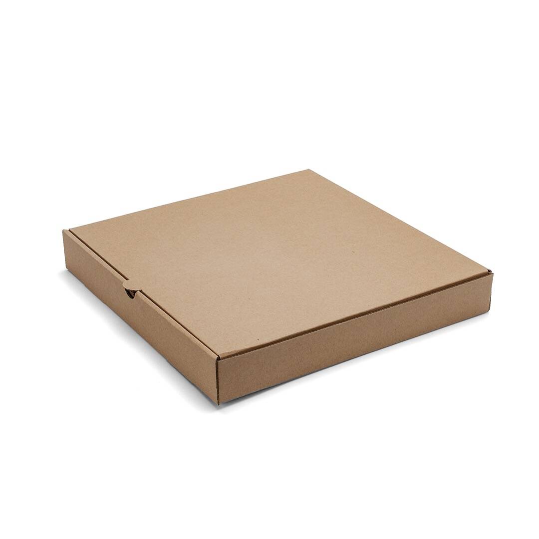 Caja para Pizza de Carton Marron 32x32x4.5